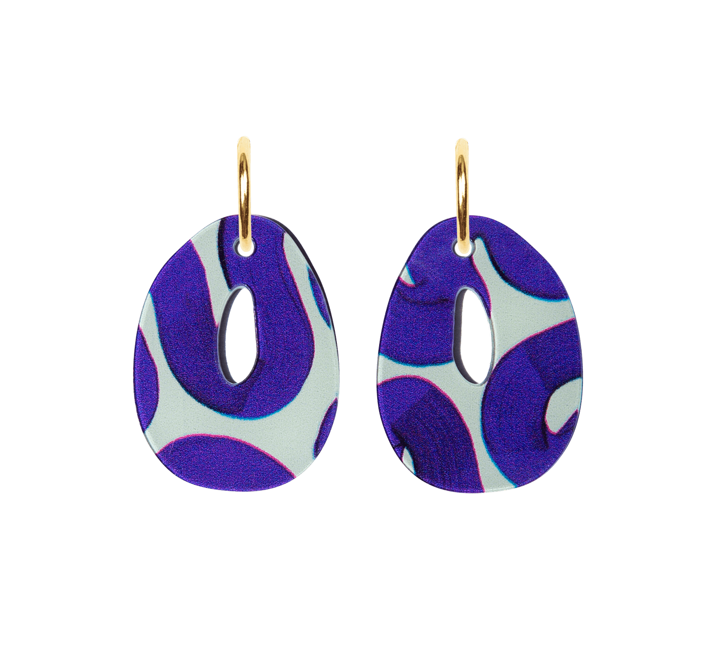 Bulle La Danseuse Bleue Earrings Fau Atelier