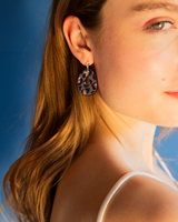 Bulle Fauve - Brown Earrings