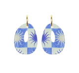 Bulle Soleil - Blue Earrings