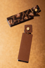Classique Fauve - Brown Earrings
