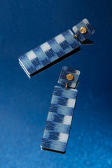 Classique Indigo - Blue Earrings