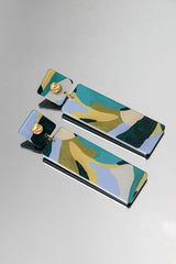 Classique Terre Bleue - Green Earrings