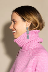 Curieuse  Équilibre - Gray Earrings