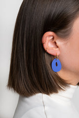 Bulle La Fête - Blue Earrings