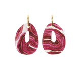 Bulle Désir - Bordeaux Earrings