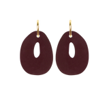 Bulle Désir - Bordeaux Earrings
