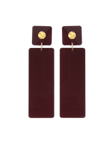 Classique Désir - Bordeaux Earrings