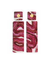 Classique Désir - Bordeaux Earrings