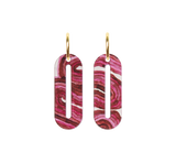 Douce Désir - Bordeaux Earrings