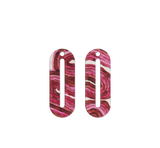 Douce Désir - Bordeaux Earrings