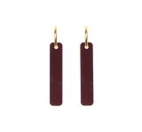 Fine Désir - Bordeaux Earrings