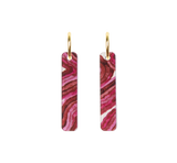 Fine Désir - Bordeaux Earrings