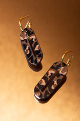 Douce Fauve - Brown Earrings