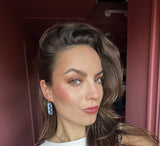 Douce Indigo - Blue Earrings