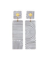 Classique Équilibre - Gray Earrings