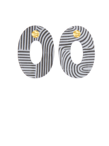 Ovale Équilibre - Gray Earrings