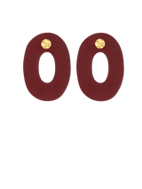 Ovale Équilibre - Gray Earrings