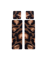 Classique Fauve - Brown Earrings