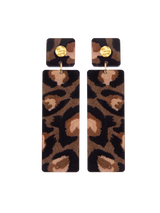 Classique Fauve - Brown Earrings