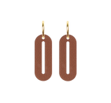 Douce Fauve - Brown Earrings