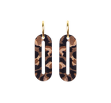 Douce Fauve - Brown Earrings