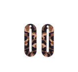 Douce Fauve - Brown Earrings