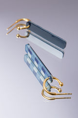 Fine Indigo - Blue Earrings