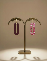Douce Désir - Bordeaux Earrings