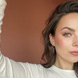 Douce Fauve - Brown Earrings