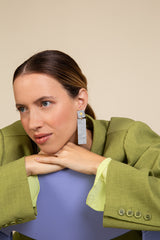 Classique Équilibre - Gray Earrings