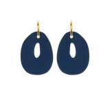 Bulle Indigo - Blue Earrings