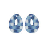 Bulle Indigo - Blue Earrings