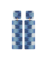 Classique Indigo - Blue Earrings