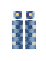 Classique Indigo - Blue Earrings