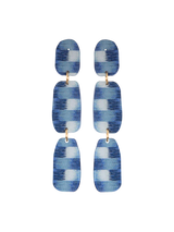 Curieuse  Indigo - Blue Earrings