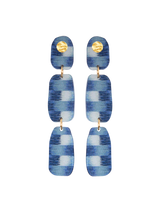 Curieuse  Indigo - Blue Earrings