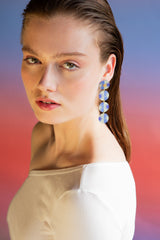 Lunaire Soleil Earrings - Blue Earrings