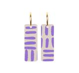 Moderne Lilac Lines en Berry Glow