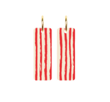 Moderne Stripe Red - Soft Pink