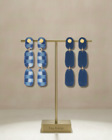 Curieuse  Indigo - Blue Earrings