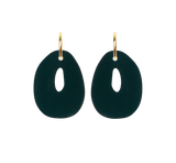 Bulle Terre Bleue - Green Earrings
