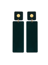 Classique Terre Bleue - Green Earrings