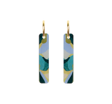 Fine Terre Bleue - Green Earrings