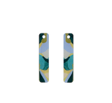 Fine Terre Bleue - Green Earrings