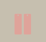 Moderne Stripe Red