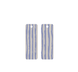 Moderne Stripe Purle Blue