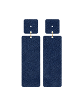 Classique Burgundy Denim