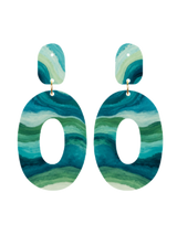 Ovale Duo Teal Green
