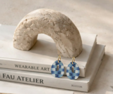 Bulle Indigo - Blue Earrings