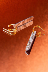 Fine Équilibre - Gray Earrings